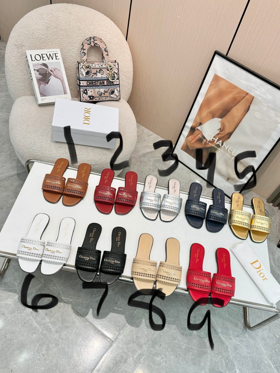 Cd sandals pre order