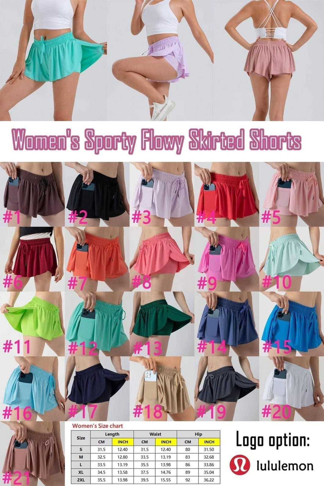 Skirt shorts