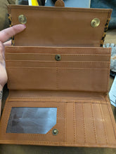 Load image into Gallery viewer, leopard cowhide wallet
